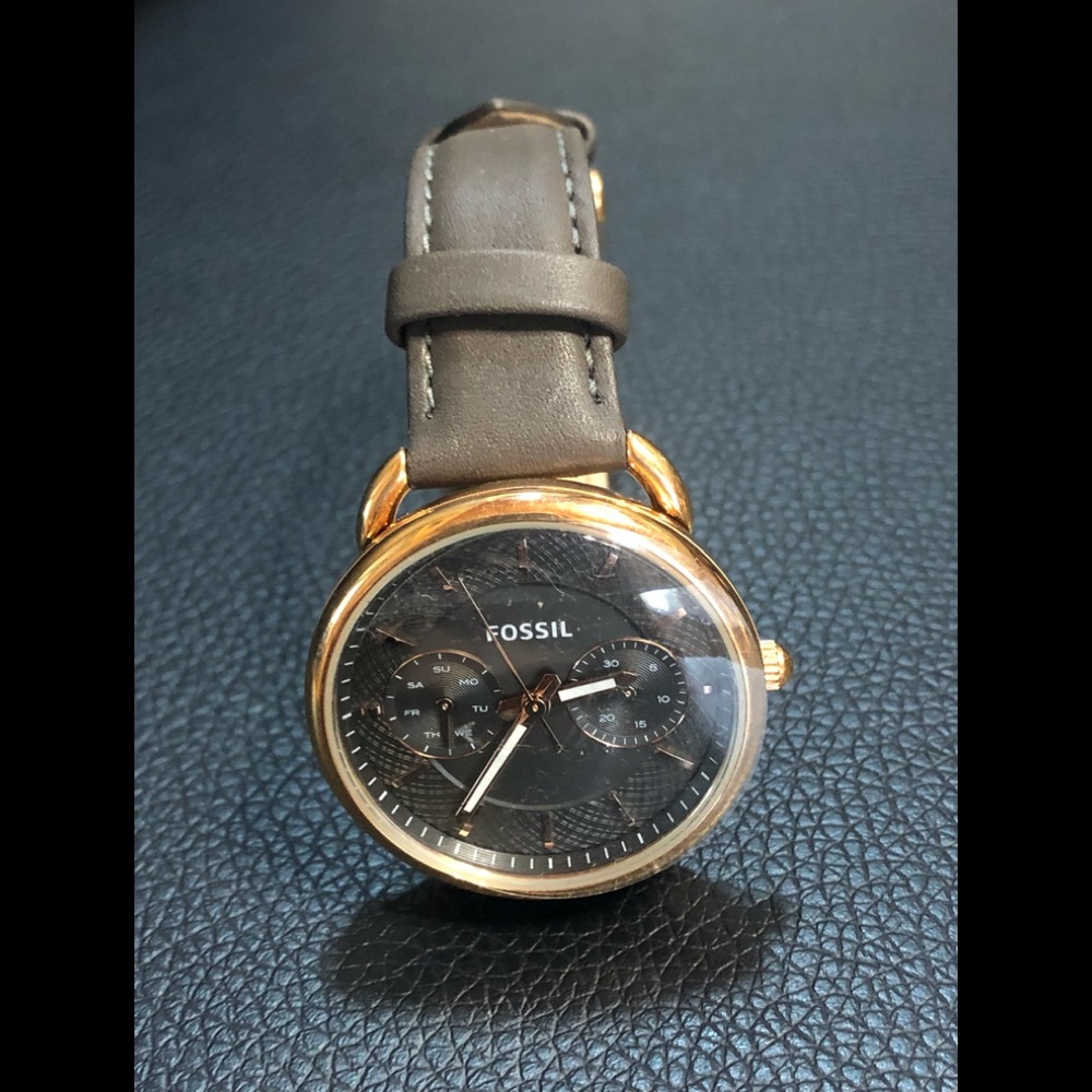 Fossil Tailor Multifunction Gray Dial Ladies Watch - image 2